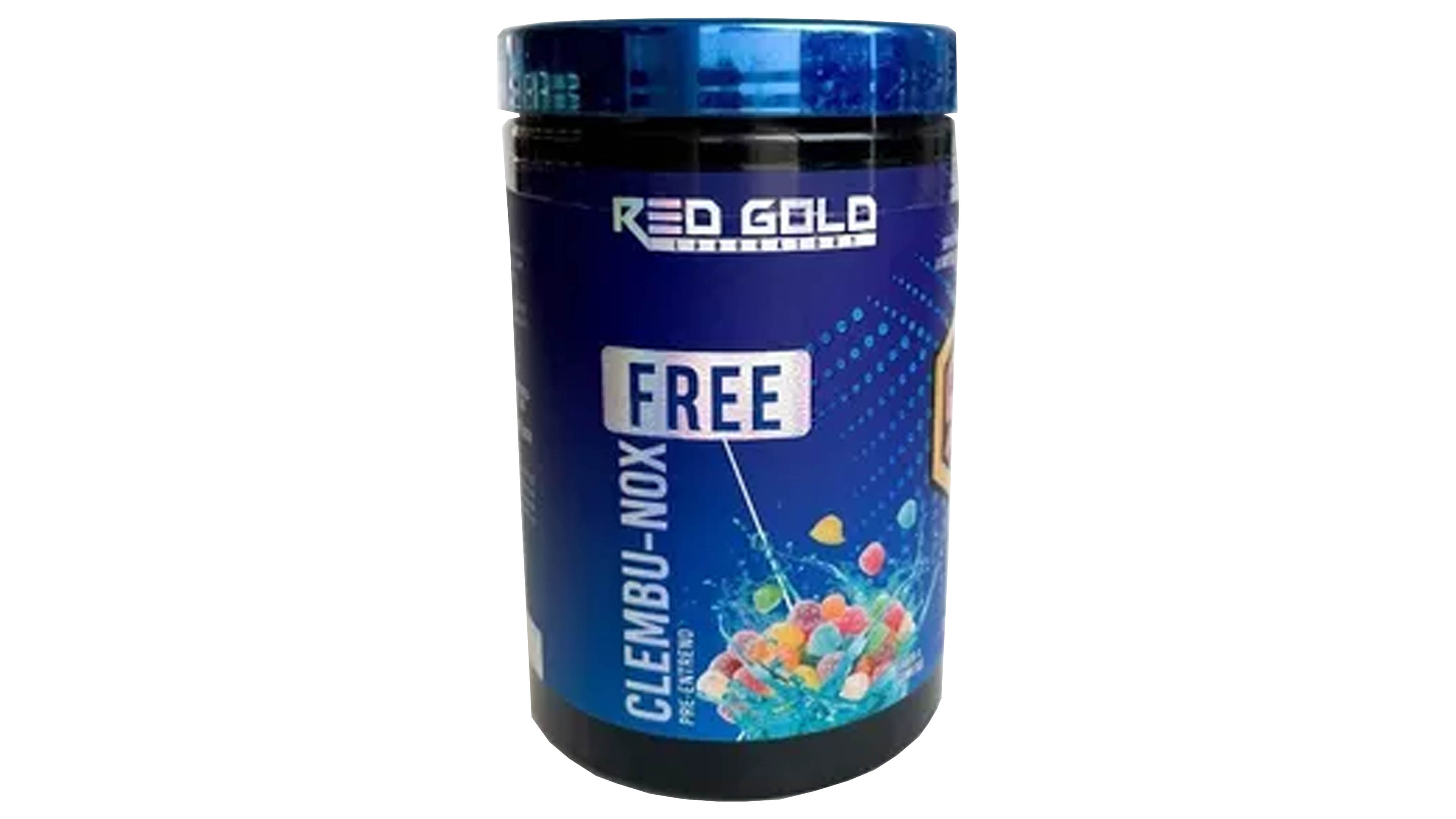 Pre Entreno Red Gold Clembu-nox Free 300grs 30 Serv Pre Entreno Sabor Gomitas 