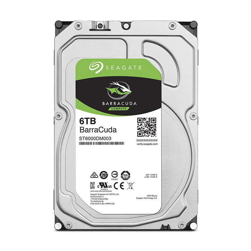 Disco Duro Seagate Nuevo 6TB 3.5" Barracuda ST6000DM003