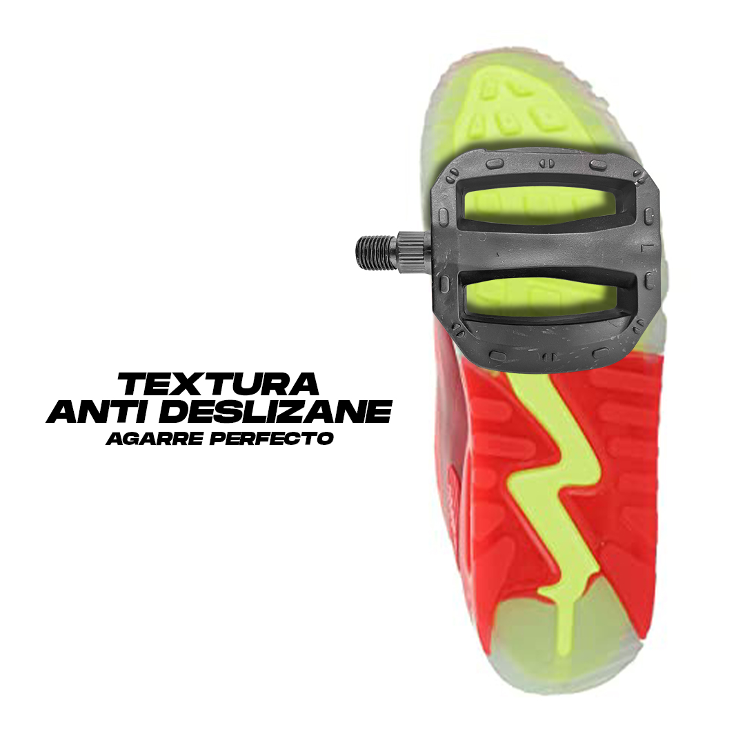  Pedales Para Bicicleta Con Reflejante Y Antiderrapante 1/2