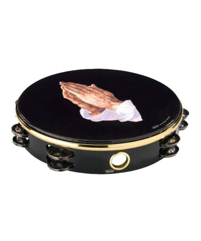 Pandero Remo de 2 Hileras de 8¨ TA-9208-14 Praying Hands