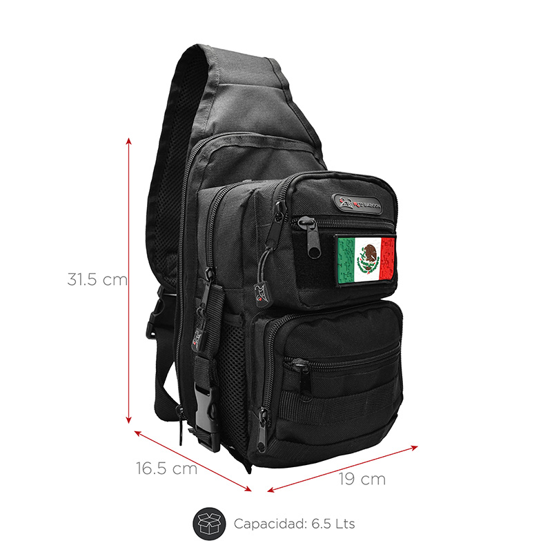 Pechera Tactica Red Baboon Modelo Rect Funda para Arma Color Negro Hombre-Mujer