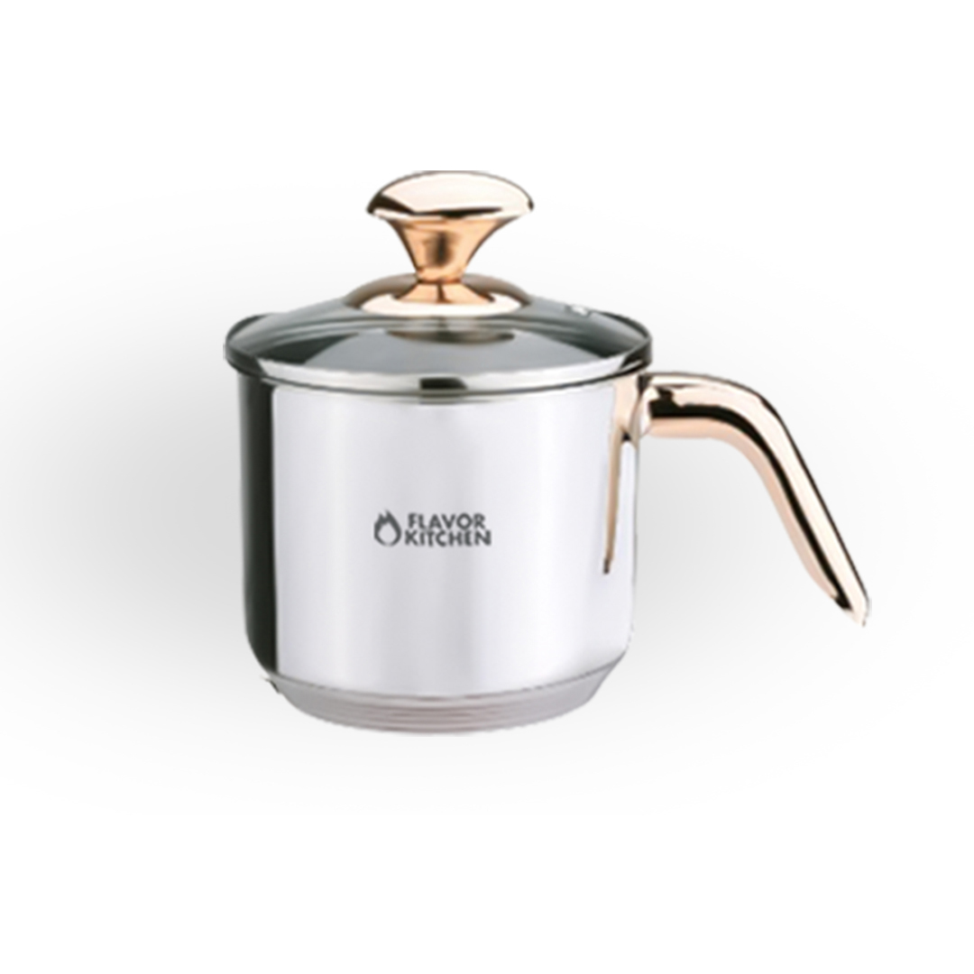 Pocillo 1.25 litros Acero Inoxidable Flavor Kitchen Línea Premium