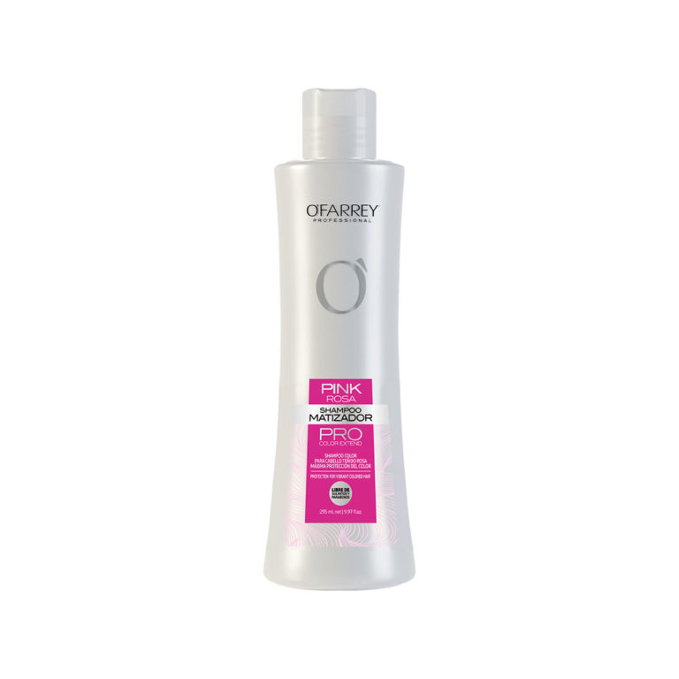 Ofarrey Shampoo Matizador Pink Rosa Pro 295ml.