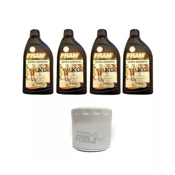 Cambio Aceite Sintetico 5w30 Chevrolet Onix 1.2