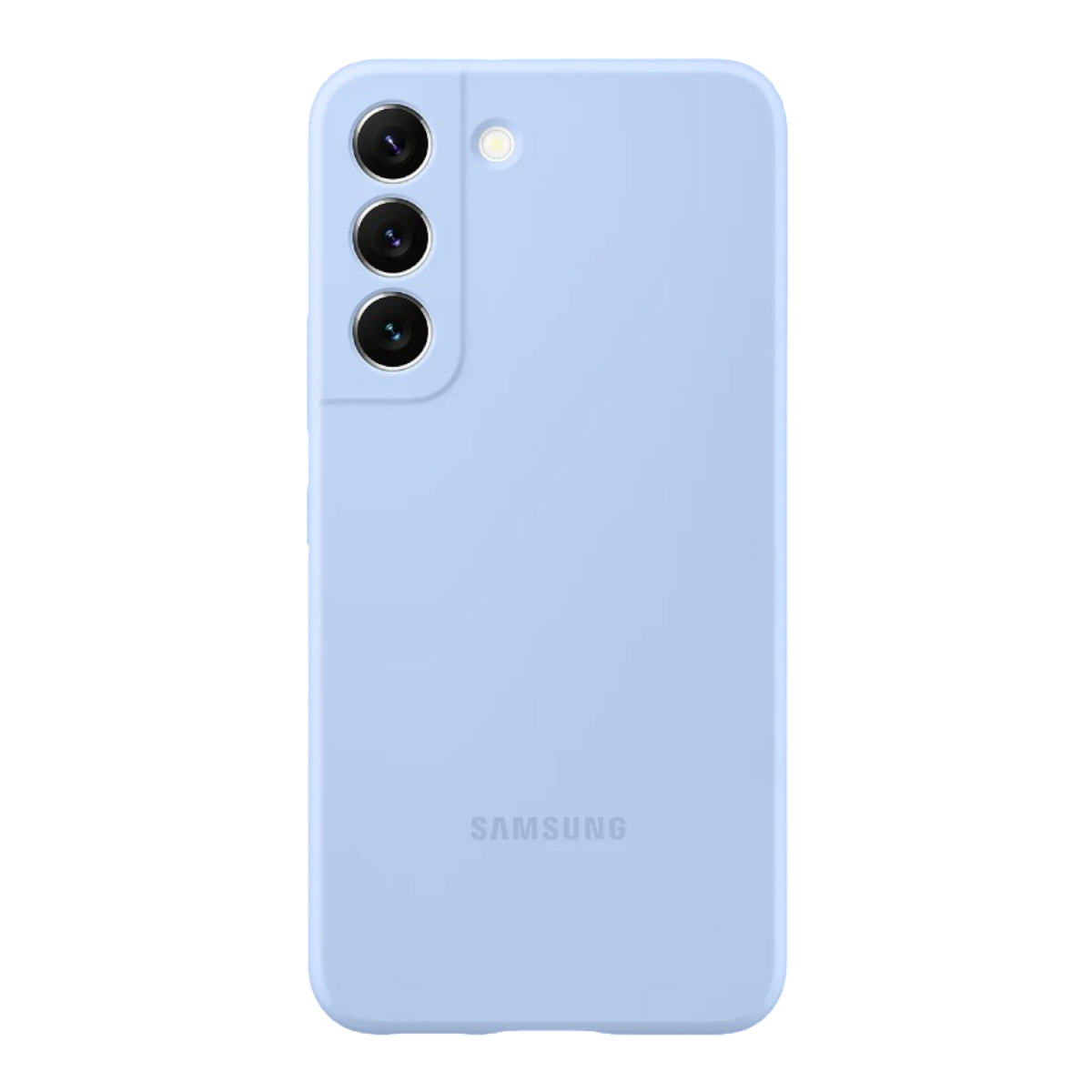 Funda Samsung Original Silicone Cover para S22+ Plus Color Azul Artico