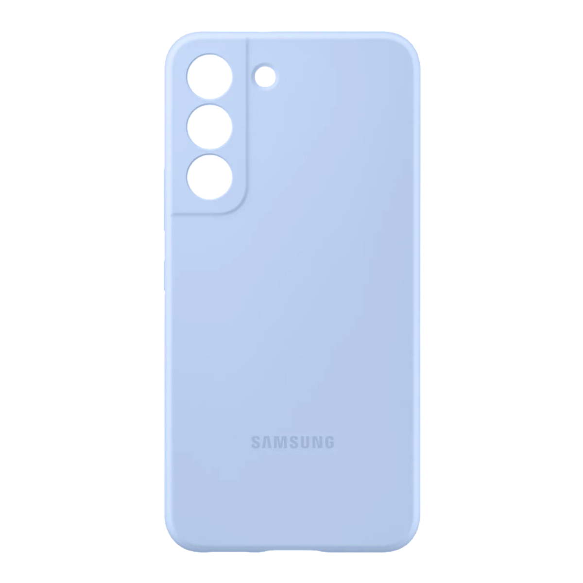 Funda Samsung Original Silicone Cover para S22+ Plus Color Azul Artico