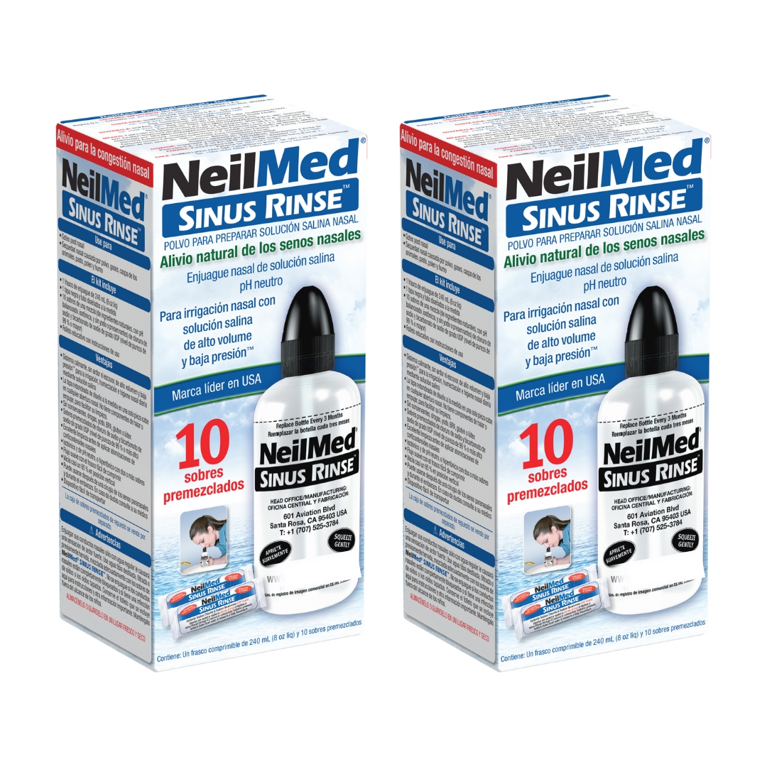 NeilMed Sinus Rinse Infantil Kit C/30 Sobres Premezclados (120mL)