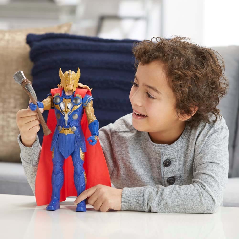Figura Electronica Thor Stormbreaker Strike Hasbro F3360 Marvel