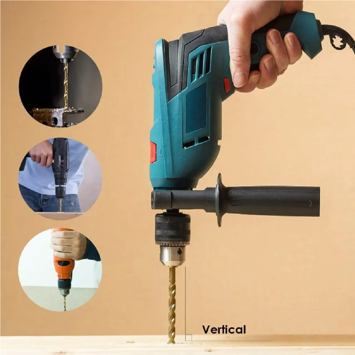 Set De 13 Mecha Broca De Titanio Revestido Barrena