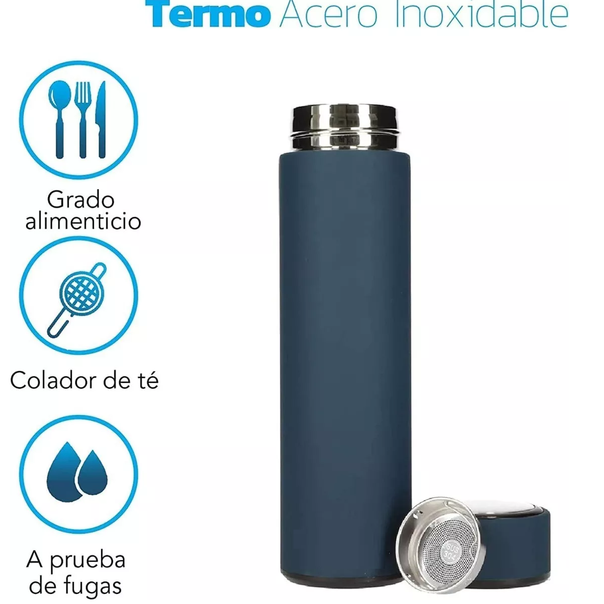 Termo Termico 500 Mililitros Ml Mantiene Bebidas Calientes