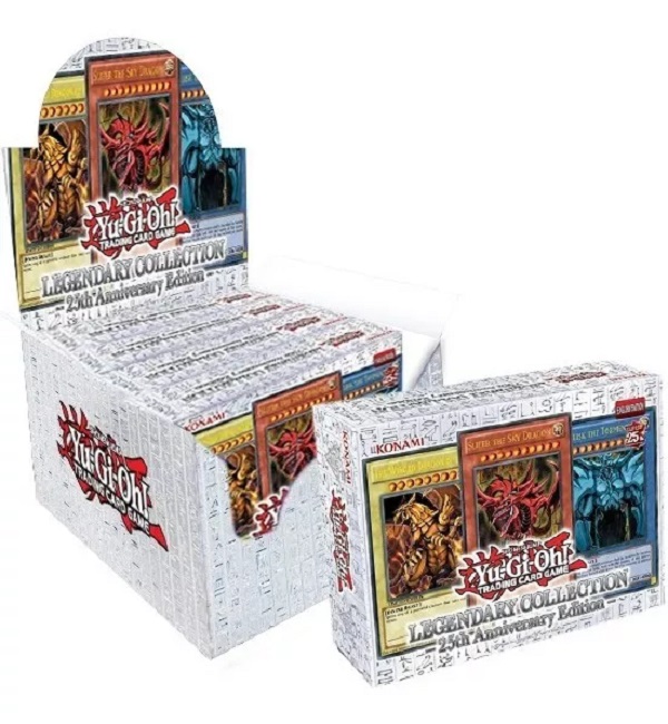 Yugioh Legendary Collection 25th Anniversary Edition Display 5 cajitas - Konami