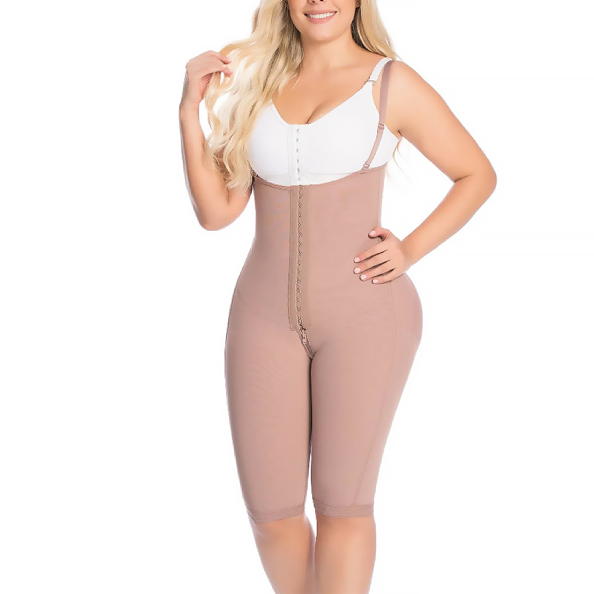 Fajas Colombianas Con Ultra realce A La Rodilla, Faja Postparto Moldeadora De Figura Para Mujer, Faja Colombiana Levanta Pompas Para Dama