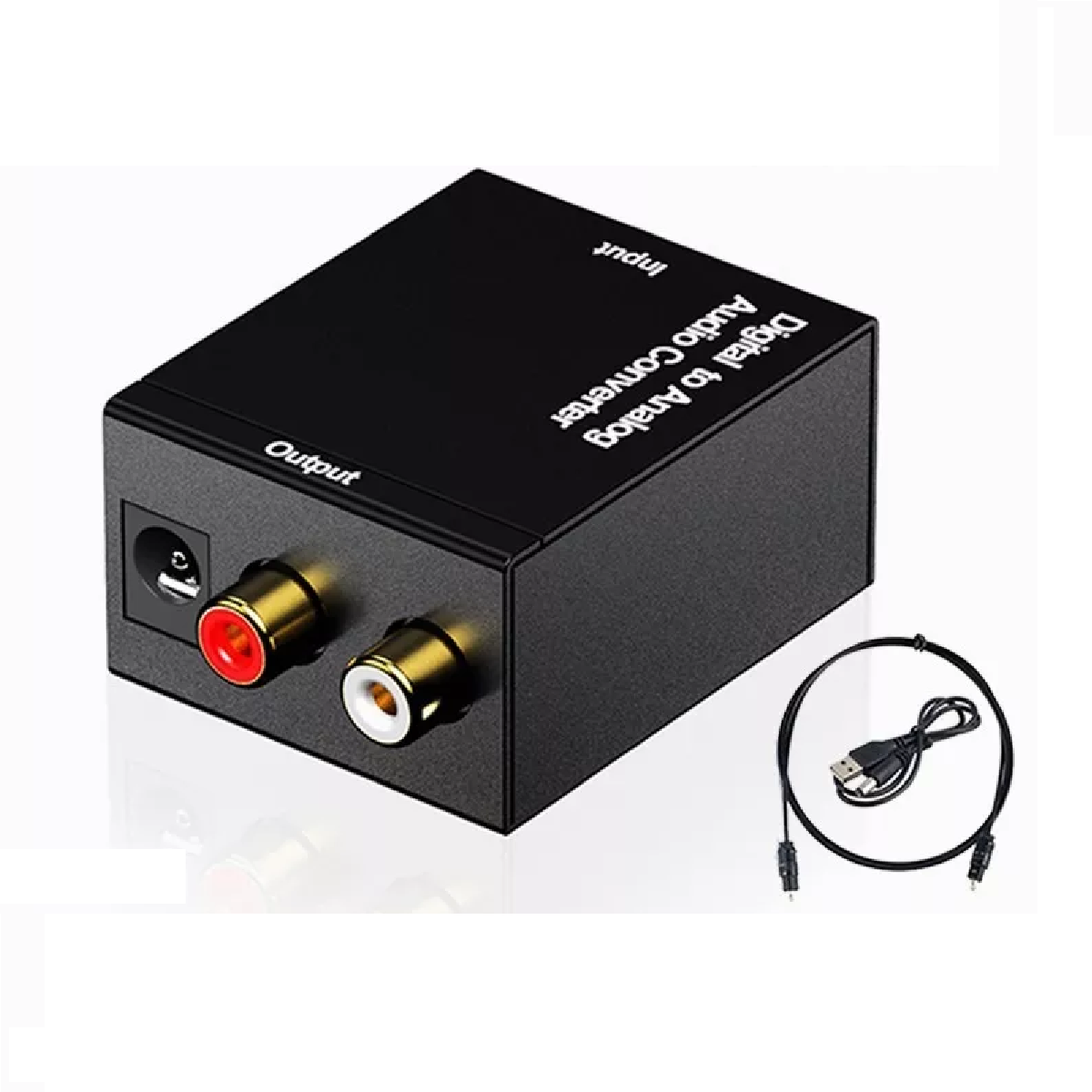 Convertidor Audio Optico Digital A Rca Análogo