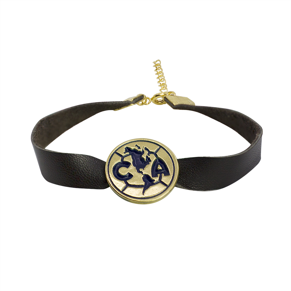Pulsera América Piel Plana Dama
