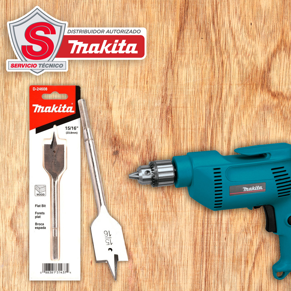 Broca Plana Manita 3/4 X 6 D-24608 Makita Original