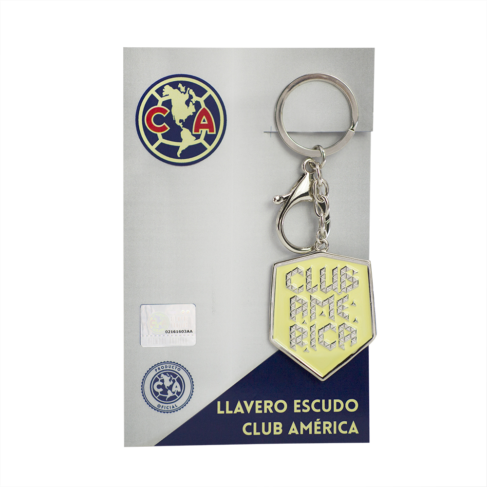 Llavero Club  América Crema Escudo