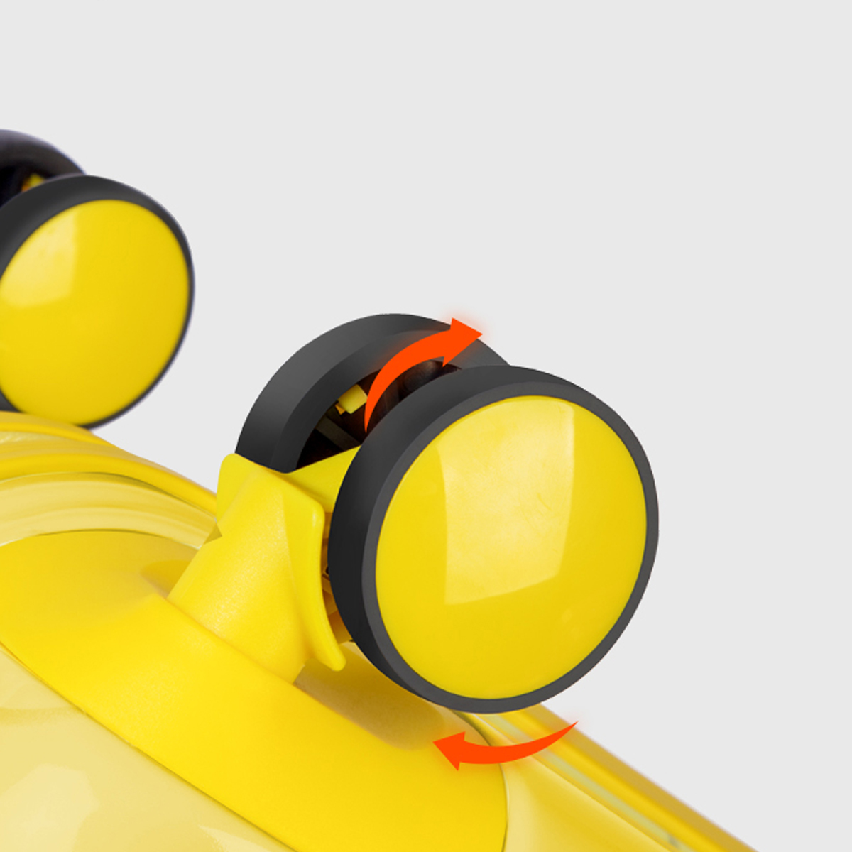 Bolso Maleta Viaje Niños Con Asiento Diseño Pato 24 Pulgadas B. Duck