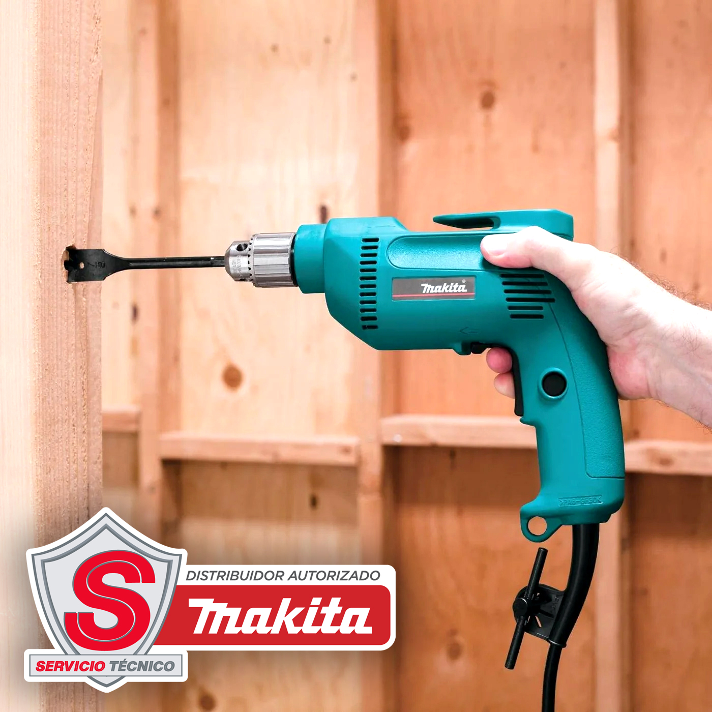 Broca Plana Manita 1-1/2 X 6 1/2 D-26509 Makita Original