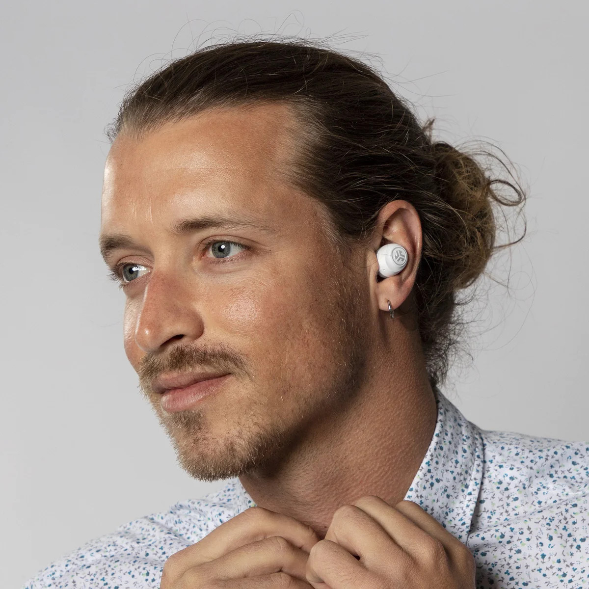 Audífonos inalámbricos JLAB Go Air Bluetooth conexión dual Blanco