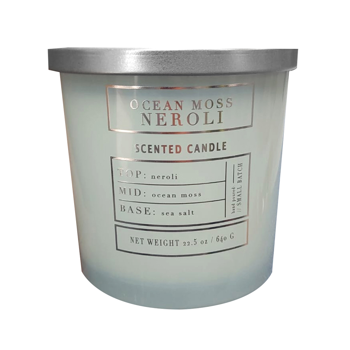 Vela Aromática Decorativa Perfumada Vidrio 640g