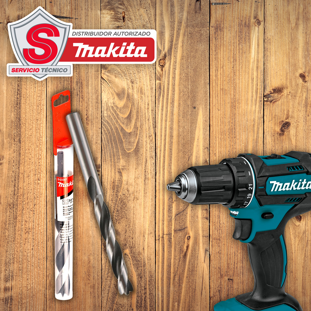 Broca Espiral 3 Puntas 3/4 Para Madera D-23307 Makita