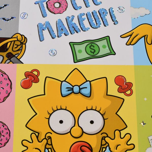 Paleta de sombras Likëpink Los Simpson