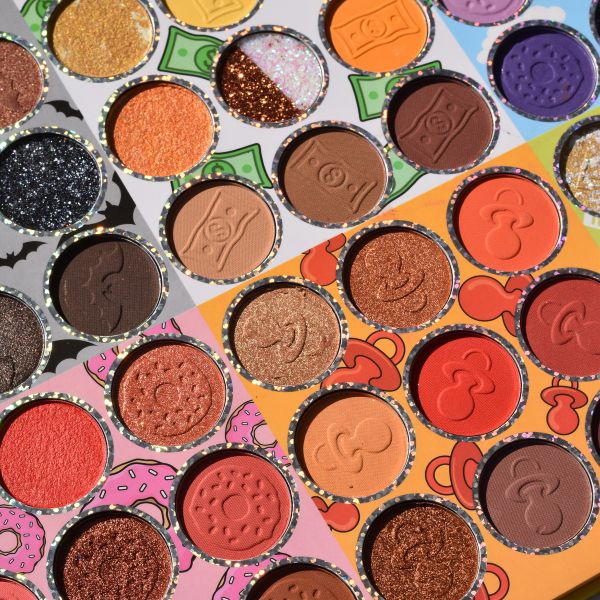 Paleta de sombras Likëpink Los Simpson