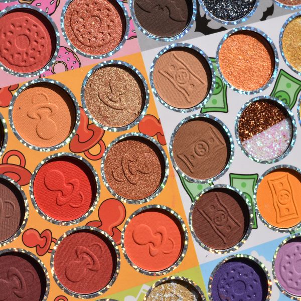 Paleta de sombras Likëpink Los Simpson