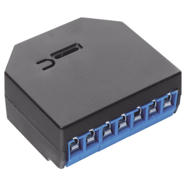 Relevador Shelly 2.5, Doble, WiFi, Compartible con Alexa/Google y Android/Mac. Ideal para portones y persianas electricas.