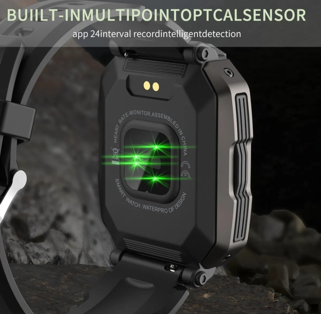 Reloj Inteligente, Reloj Inteligente Deportivo Militar Tácti.