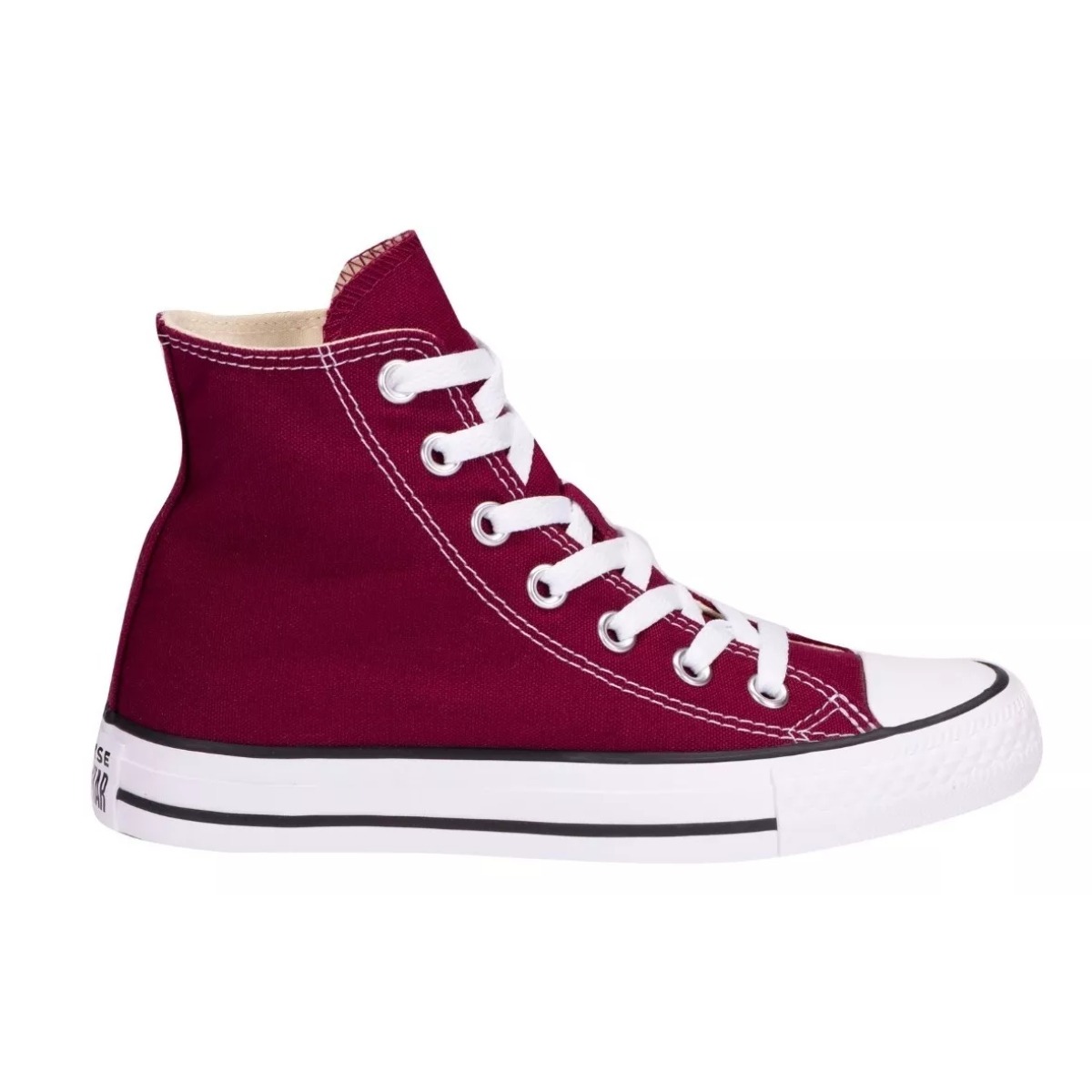 Tenis Converse Bota Chuck Taylor All Star Blanco-Rojo-Azul-Negro-Vino