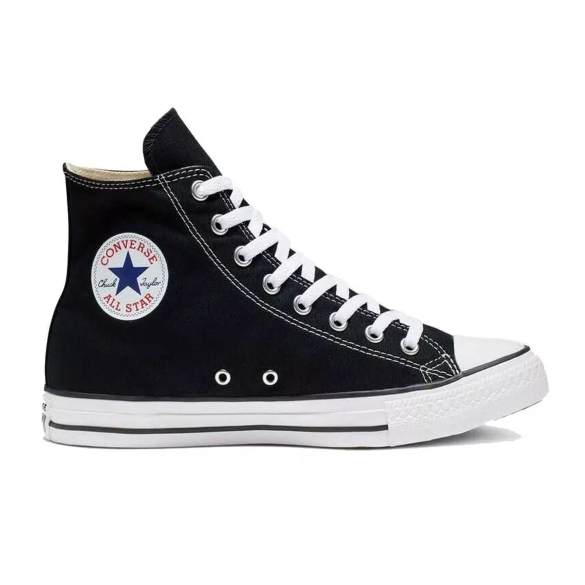 Tenis Converse Bota Chuck Taylor All Star Blanco-Rojo-Azul-Negro-Vino