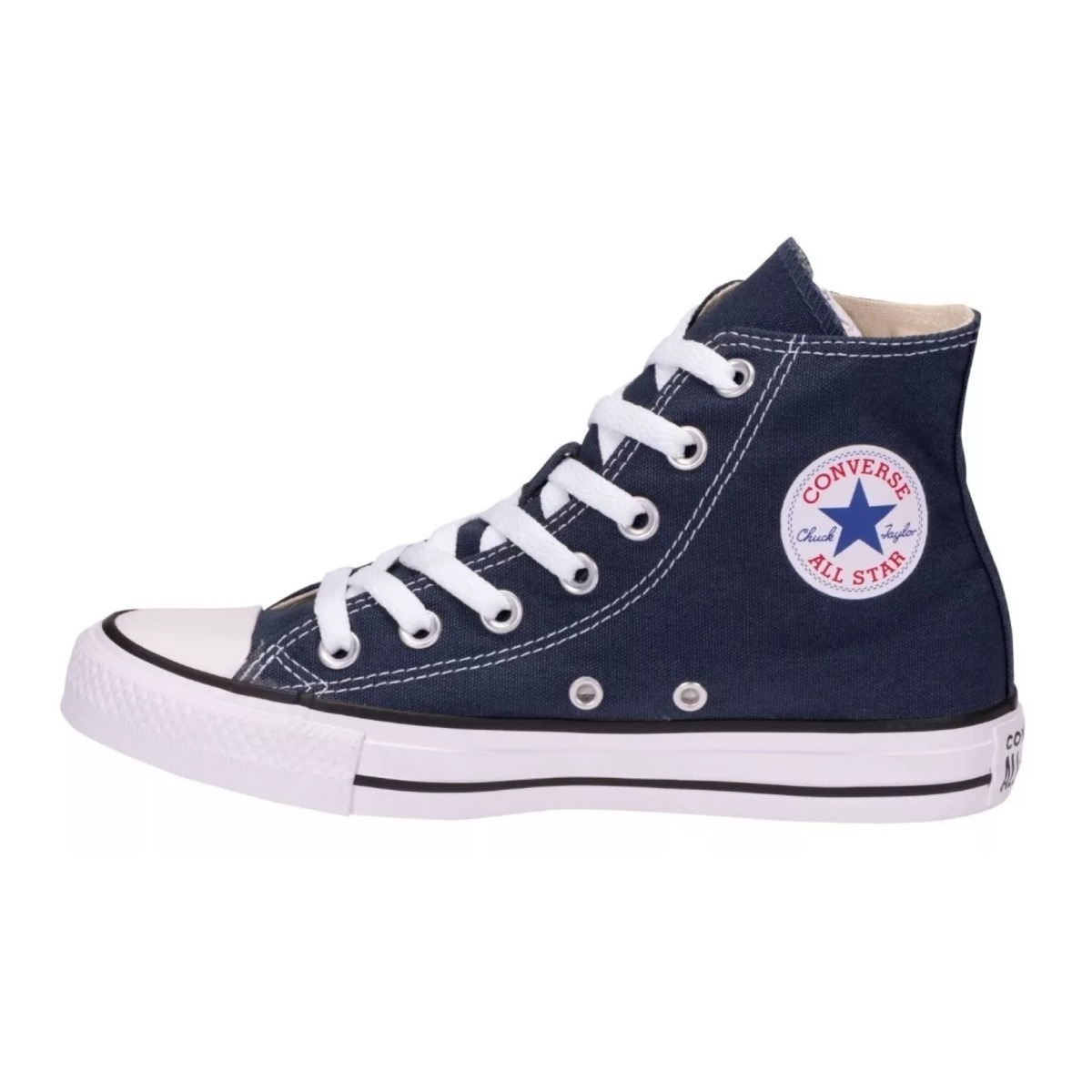 Tenis Converse Bota Chuck Taylor All Star Blanco-Rojo-Azul-Negro-Vino