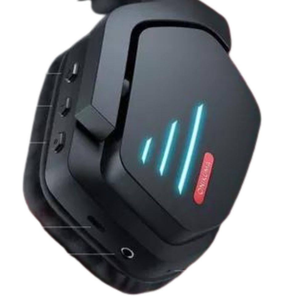 Audífonos gamer inalámbricos Gadgets&Fun con luz LED