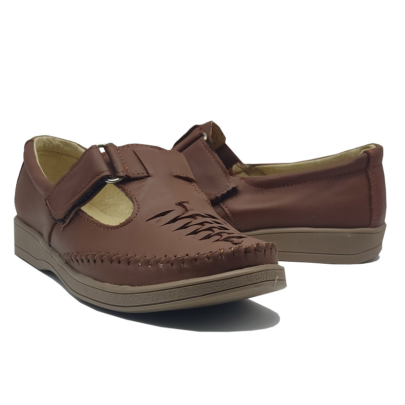 Zapato D'Amoores 200 Café Shedron 100% Piel Mujer Confort Cómodos Descanso