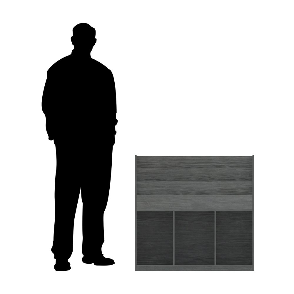 Juguetero Librero Kids Playcon  Color Gris