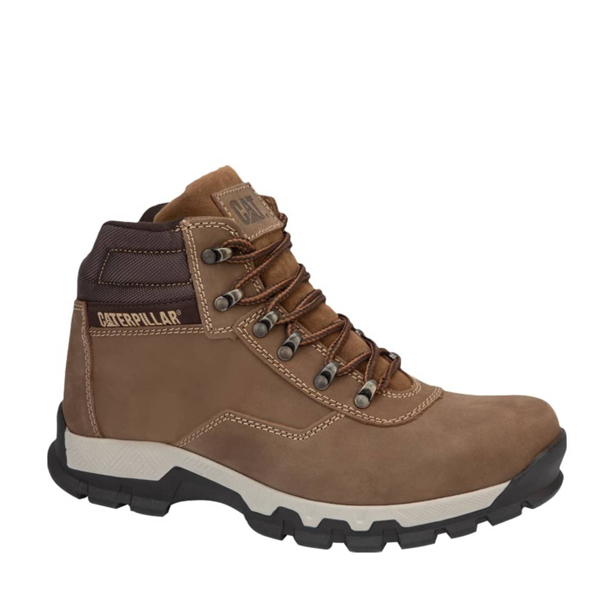 Botas hiker Wilson de Caterpillar, todo terreno, color café, mod. 1054513