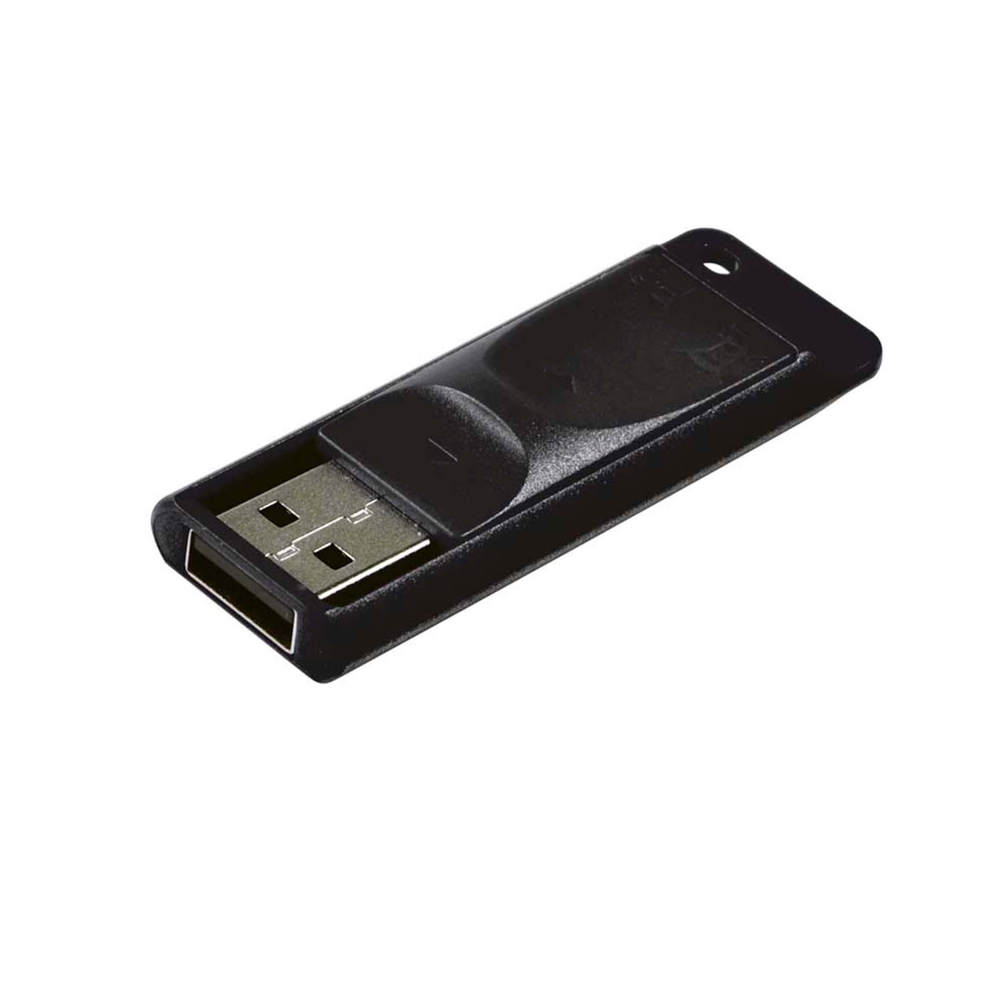Memoria USB Verbatim Slider Go 64GB USB 2.0 Color Negro