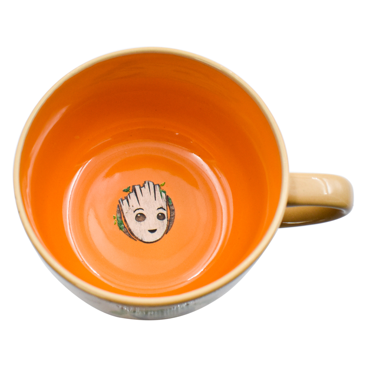 Fun Kids 1729-107 Taza Ceramica Jumbo Bi-color Disney Marvel Guardianes De La Galaxia Groot 705ml