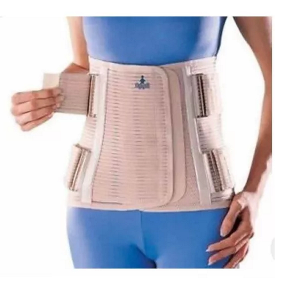 Faja Sacro Lumbar Reforzada Varillas Rígidas Ortopedia OPPO