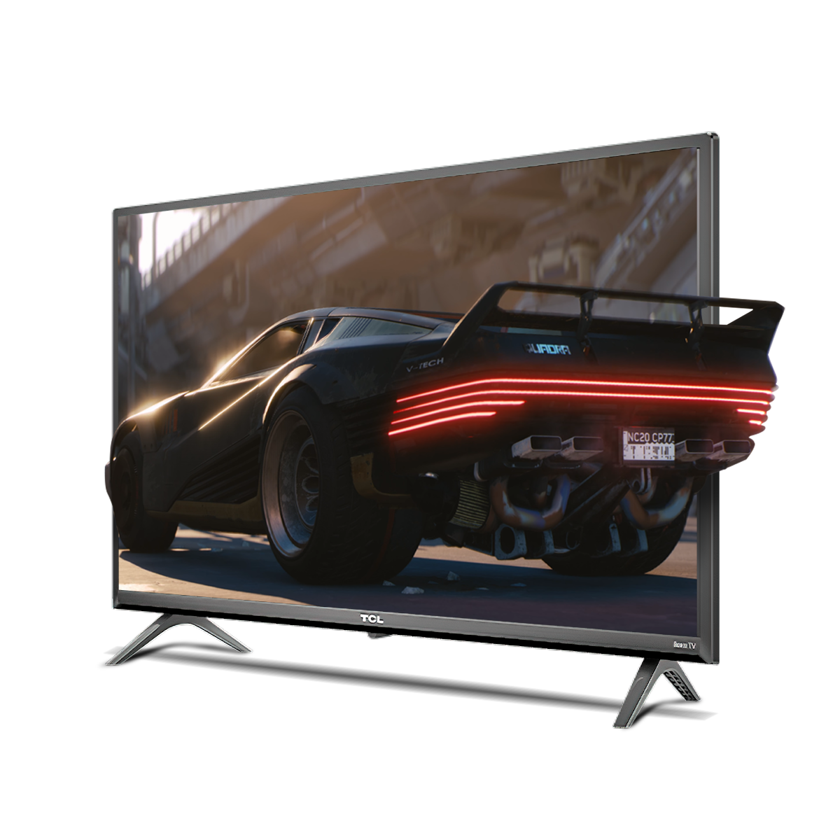 Pantalla TCL 32 Clase 3 HD LED Smart Roku TV 32S355