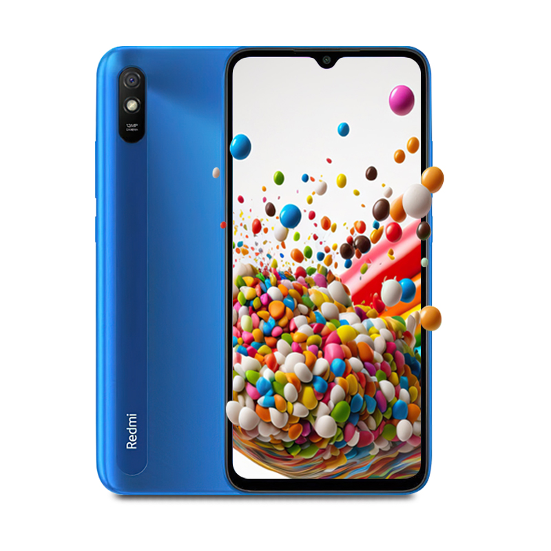 Combo 2 Celulares Xiaomi Redmi 9A Helio-G25 4GB 64GB 6.53Pulg HD+ Dual Sim
