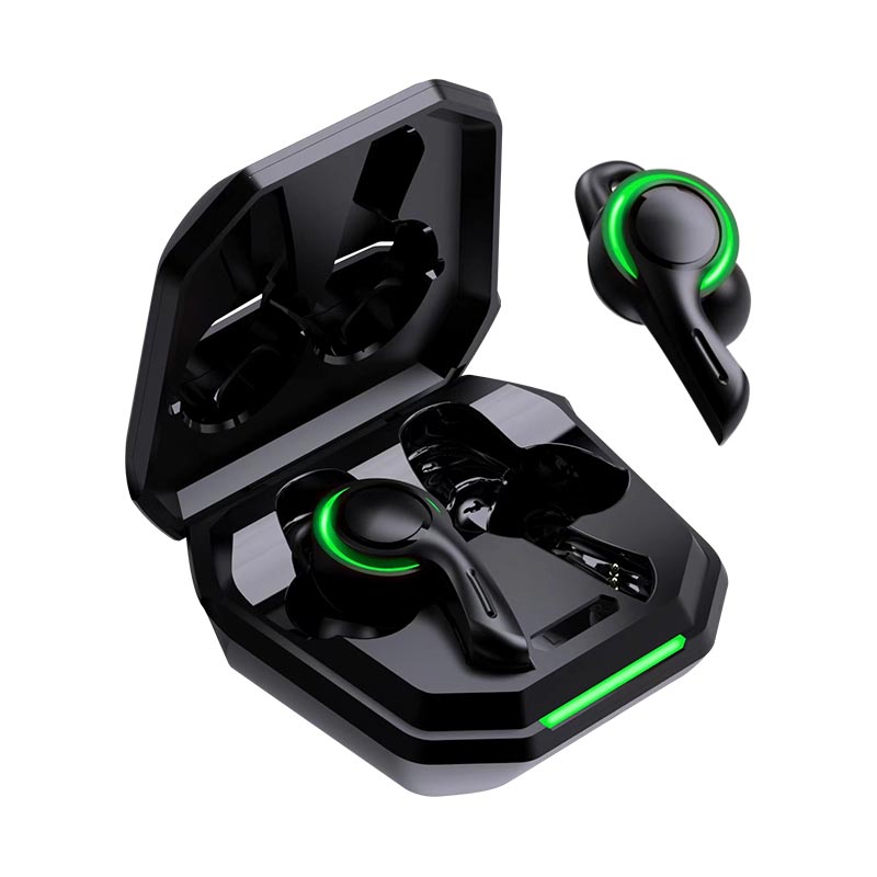 Aud fonos Gamer Bluetooth Redlemon Real Wireless con Base de Carga