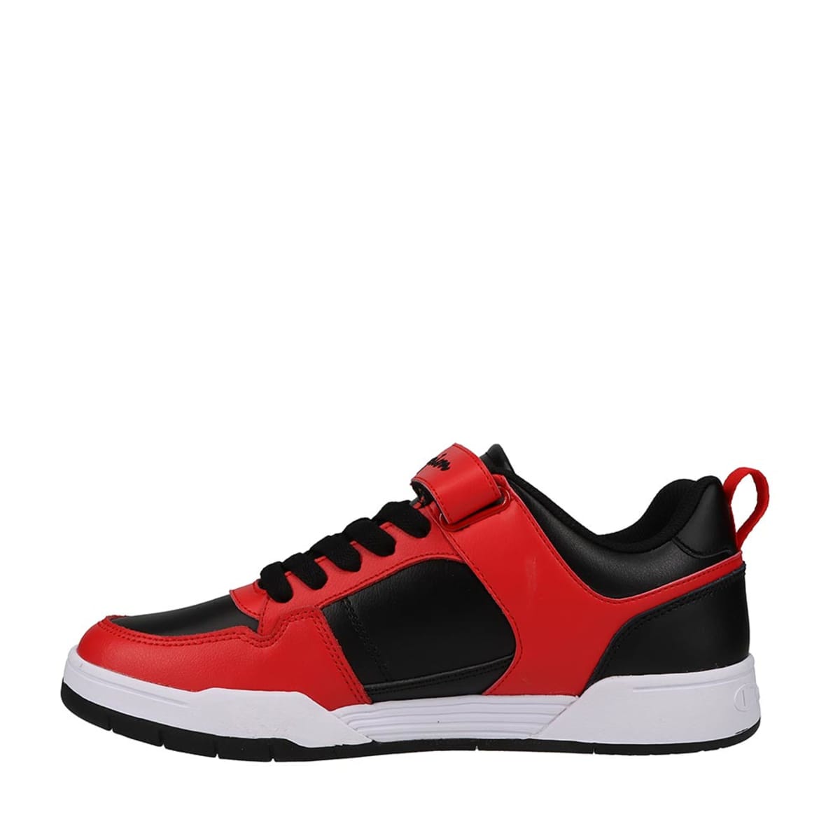 Tenis casual Arena Power de Champion para hombre, color rojo con negro, mod. 1080380