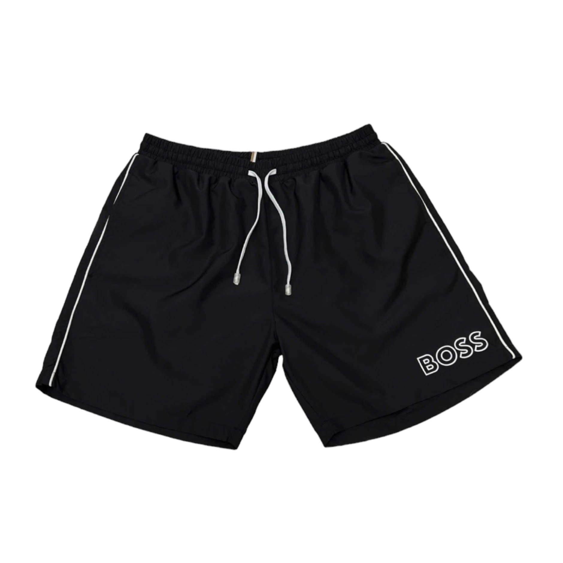 Short De Baño Hugo Boss Color Negro 100% Original Y Nuevo