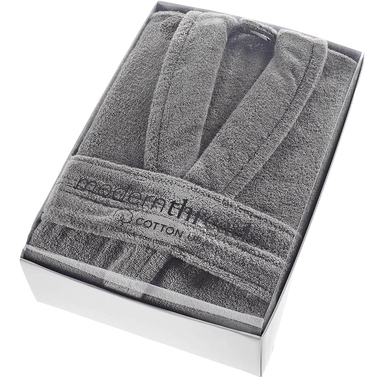 Bata de Baño 100% Algodón peinado. Modern Threads