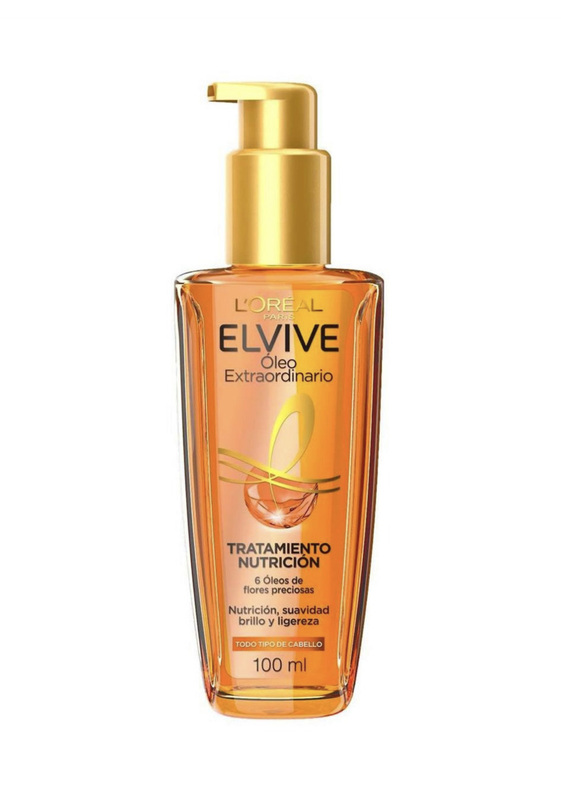 Aceite Capilar L'oréal Paris Elvive De Óleo Extraordinario 100ml