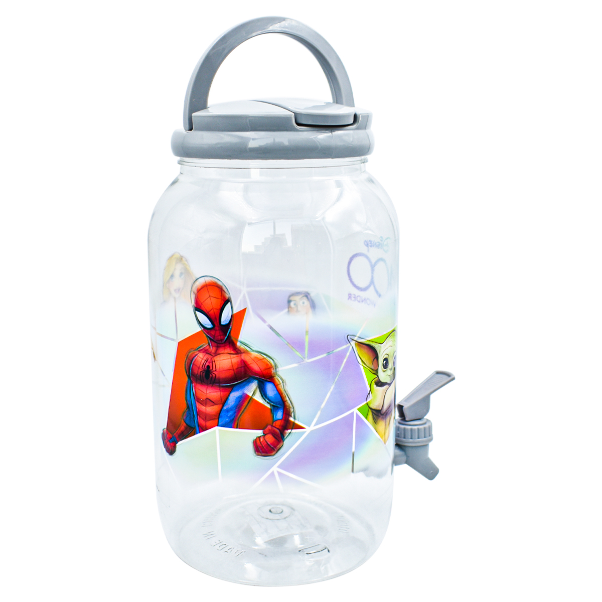 Fun Kids 1768-37 Dispensador Despachador Vitrolero Garrafon Plastico Disney 100 Aniversario 3Litros