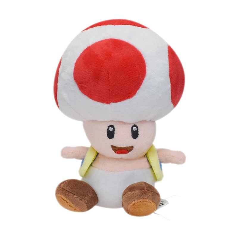 Peluche Toad Rojo Nintendo 20 Cm Super Mario Bros