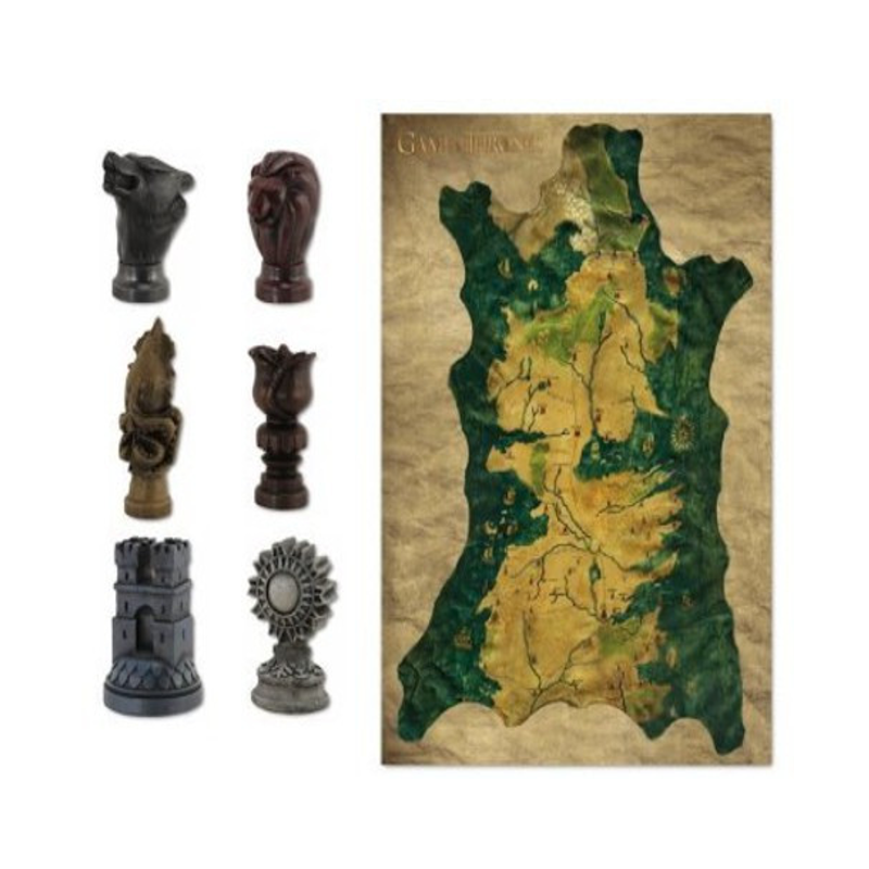 Figura Coleccionable Game Of Thrones Mapa Set De Tronos